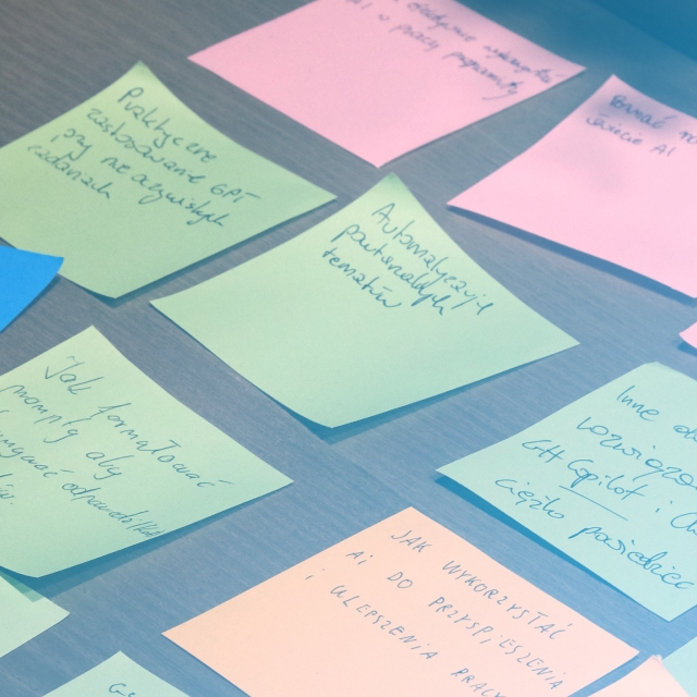 Karteczki z zadań praktycznych